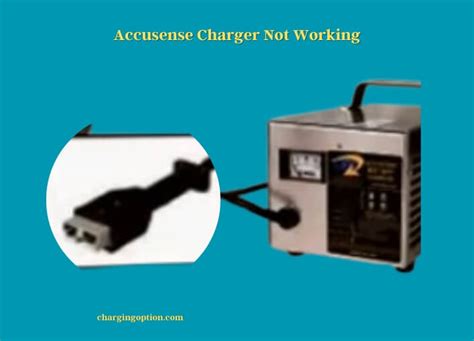 Look at the <strong>charger</strong> to see if any parts are broken. . Accusense battery charger not charging